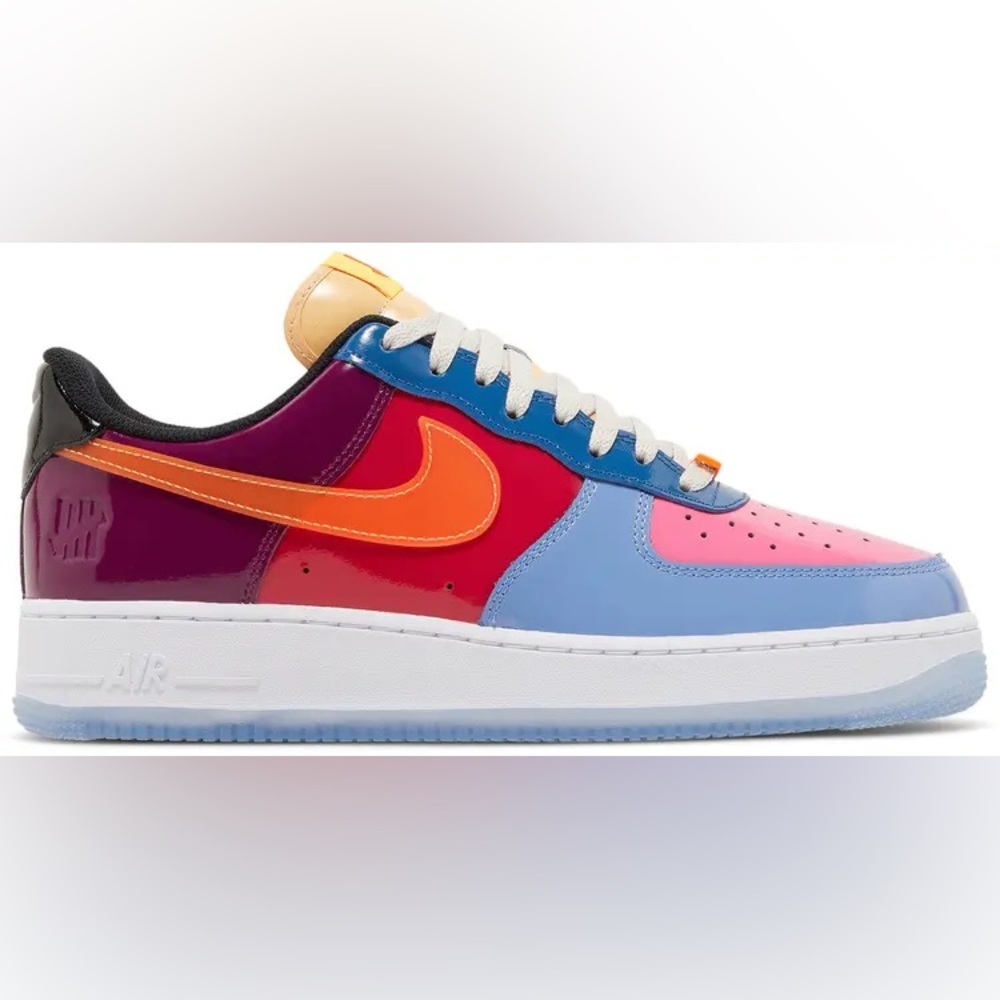 Undefeated x Nike Air Force 1 Low 'Total Orange' Sz 6